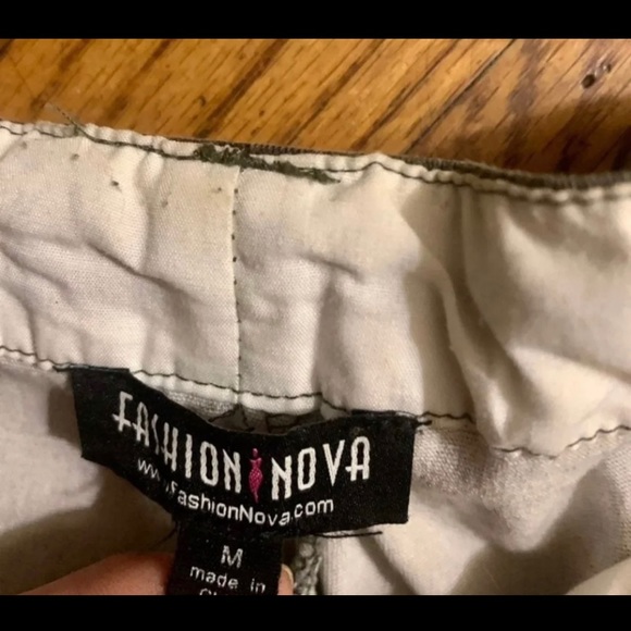 💖Ladies Camo Pants W/ Belt - Picture 3 of 4